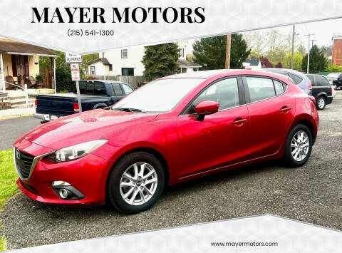 2014 Mazda MAZDA3 for sale at Mayer Motors in Pennsburg PA