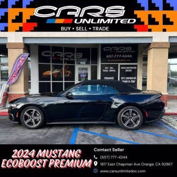 2024 Ford Mustang for sale at Cars Unlimited OC in Orange CA