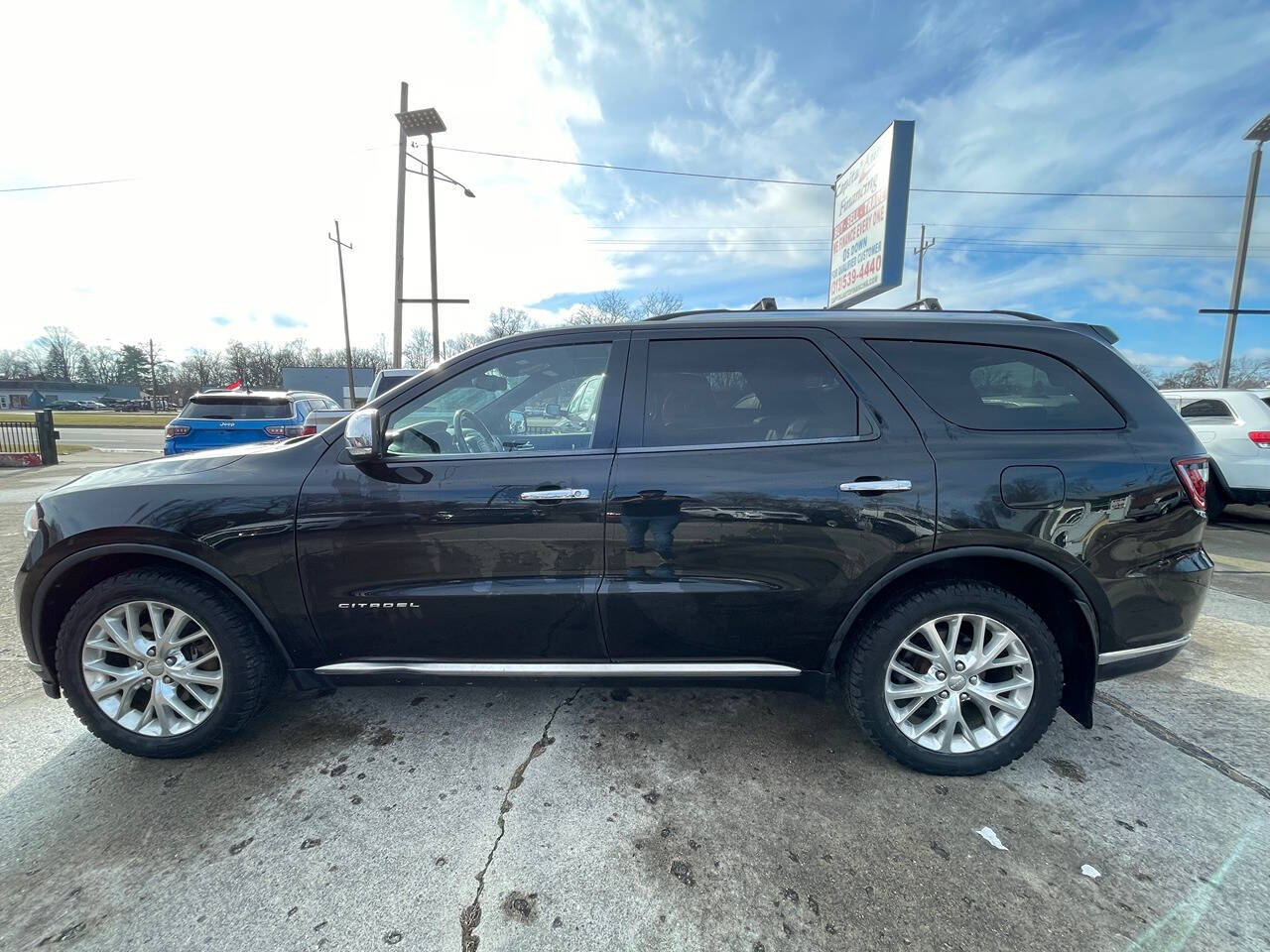 2014 Dodge Durango for sale at Capital Auto Financing in Redford, MI