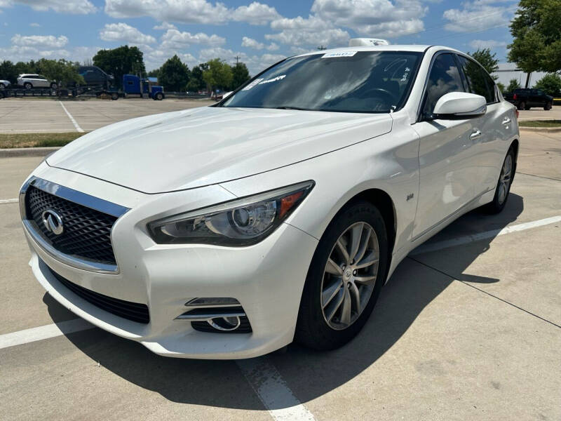 Used 2017 INFINITI Q50 Premium with VIN JN1EV7AR3HM833229 for sale in Lewisville, TX