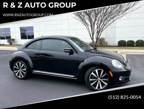 2013 Volkswagen Beetle for sale at R & Z AUTO GROUP in Austin TX
