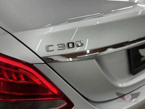 2018 Mercedes-Benz C-Class C 300