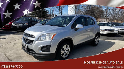 2015 Chevrolet Trax for sale at Independence Auto Sale in Bordentown NJ