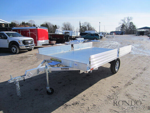 2024 Aluma Aluminum Single Axle Utility A for sale at Rondo Truck & Trailer in Sycamore IL