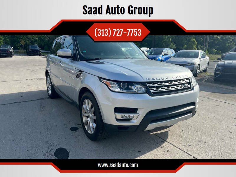 2015 Land Rover Range Rover Sport for sale at Saad Auto Group in Dearborn Heights MI