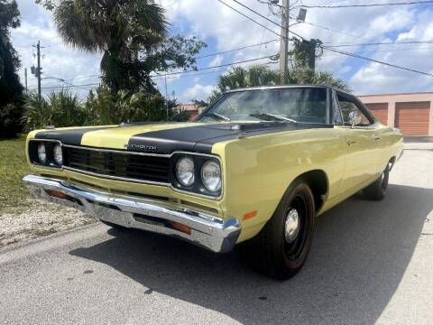 1969 Plymouth Roadrunner for sale at American Classics Autotrader LLC in Pompano Beach FL