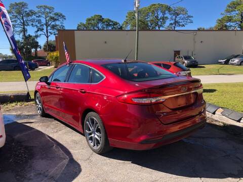 2017 Ford Fusion for sale at Palm Auto Sales in West Melbourne FL