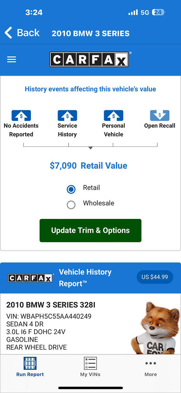 2010 BMW 3 Series for sale at MISHA MASTER MOTORZ LLC in Portland, OR