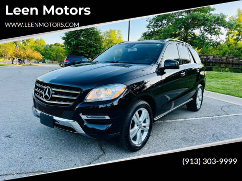 2014 Mercedes-Benz M-Class for sale at Leen Motors in Merriam KS