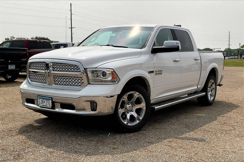 Used 2017 RAM Ram 1500 Pickup Laramie with VIN 1C6RR7NM9HS883430 for sale in Montevideo, Minnesota