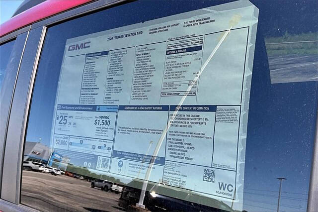 2026 GMC Terrain Elevation