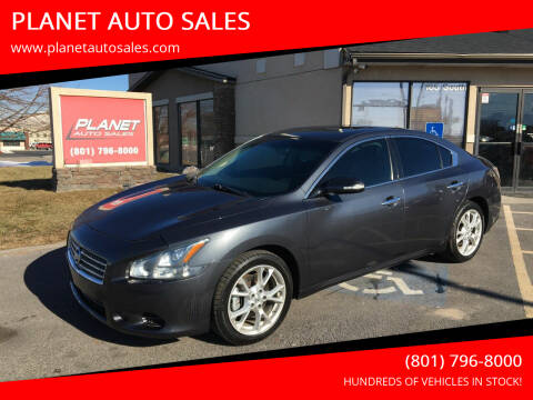 2013 Nissan Maxima for sale at PLANET AUTO SALES in Lindon UT