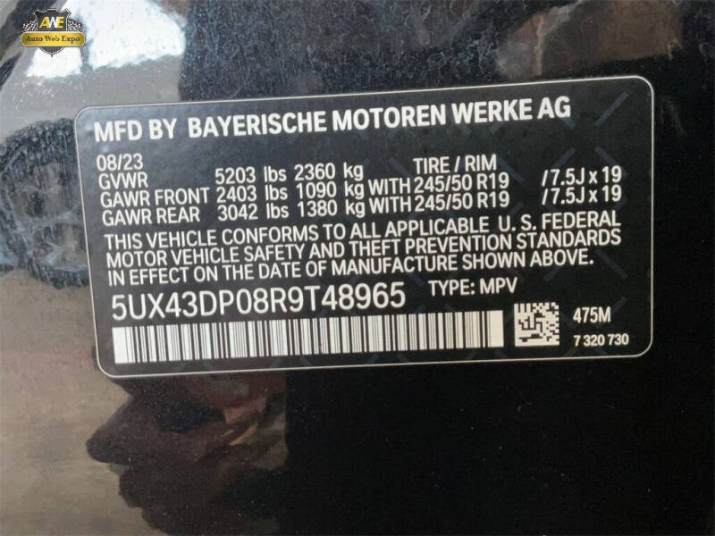 2024 BMW X3 sDrive30i