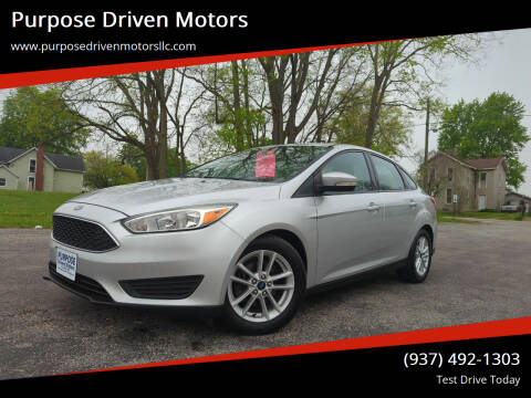 2015 Ford Focus for sale at Purpose Driven Motors in Sidney OH