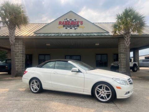 2011 Mercedes-Benz E-Class for sale at Rabeaux's Auto Sales in Lafayette LA