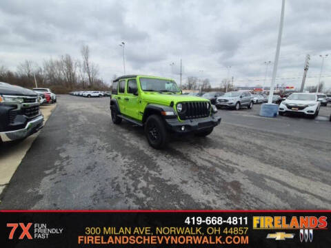 2021 Jeep Wrangler Unlimited for sale at Norwalk Car Shopper in Norwalk OH