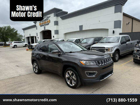 2020 Jeep Compass for sale at Shawn's Motor Credit in Houston TX
