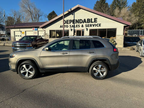 2021 Jeep Cherokee for sale at Dependable Auto Sales and Service in Binghamton NY