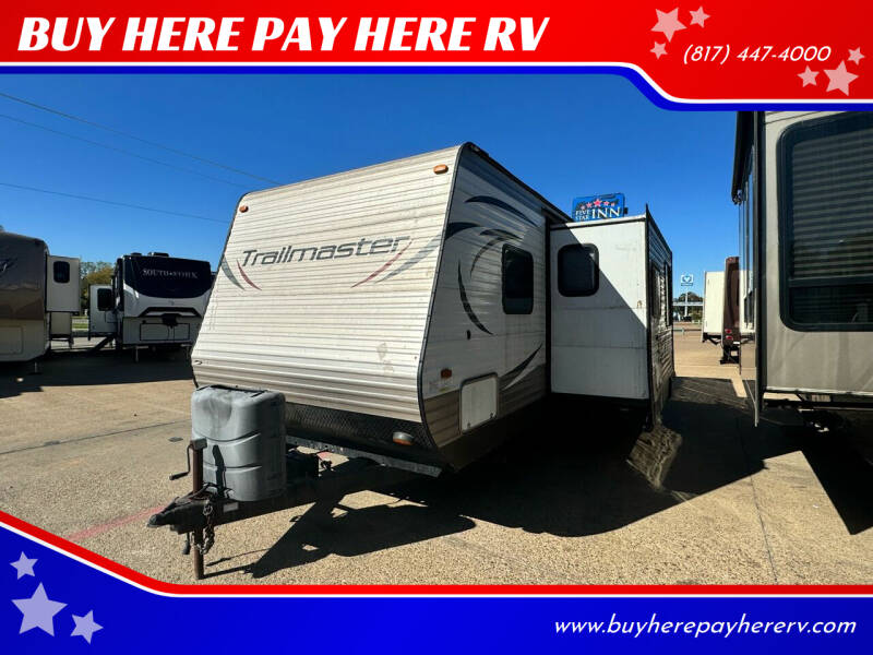 2015 Gulf Stream Trailmaster 279QBL for sale at BUY HERE PAY HERE RV in Burleson TX