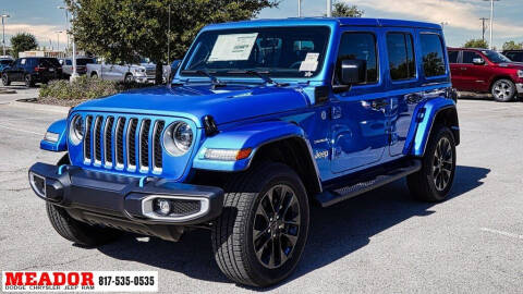 2023 Jeep Wrangler Unlimited for sale at Meador Dodge Chrysler Jeep RAM in Fort Worth TX