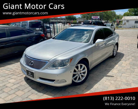 2008 Lexus LS 460 for sale at Giant Motor Cars in Tampa FL