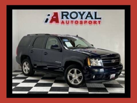 2007 Chevrolet Tahoe for sale at Royal AutoSport in Sacramento CA