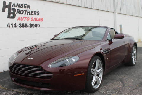 2009 Aston Martin V8 Vantage for sale at HANSEN BROTHERS AUTO SALES in Milwaukee WI