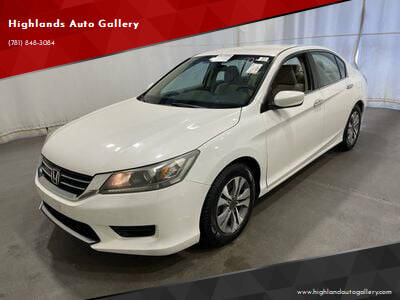 2013 Honda Accord for sale at Highlands Auto Gallery in Braintree MA