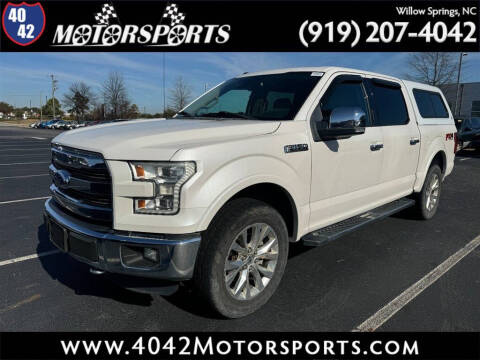 2015 Ford F-150 for sale at 4042 Motorsports in Willow Spring NC