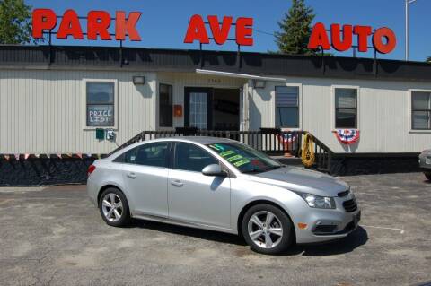 2015 Chevrolet Cruze for sale at Park Ave Auto Inc. in Worcester MA