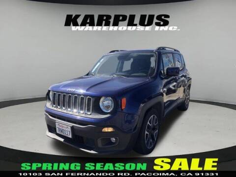 2016 Jeep Renegade for sale at Karplus Warehouse in Pacoima CA