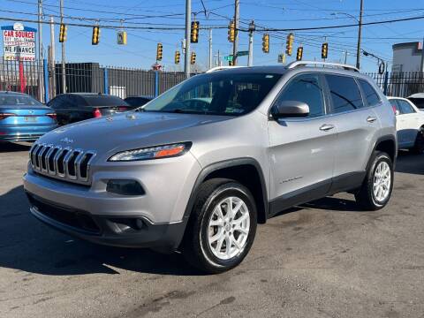2017 Jeep Cherokee for sale at SKYLINE AUTO in Detroit MI