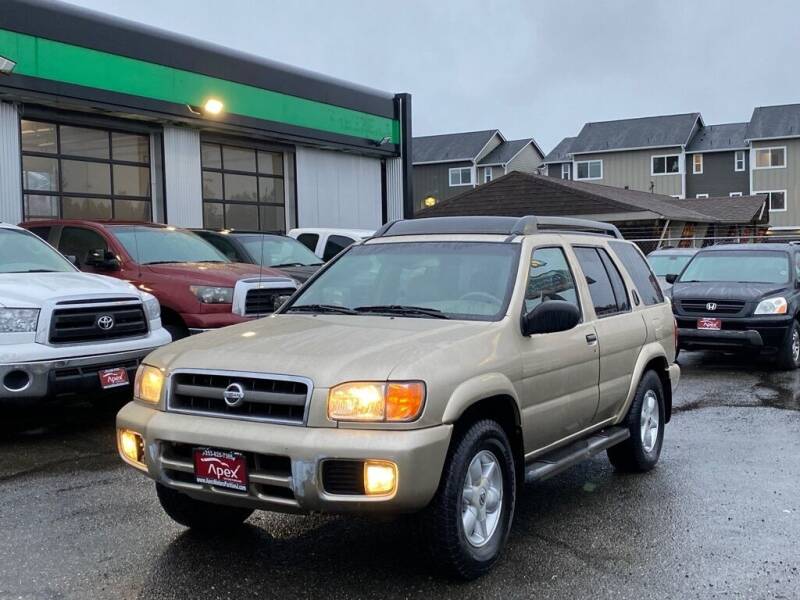2002 Nissan Pathfinder for sale at Apex Motors Parkland in Tacoma WA