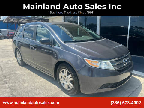 2012 Honda Odyssey for sale at Mainland Auto Sales Inc in Daytona Beach FL