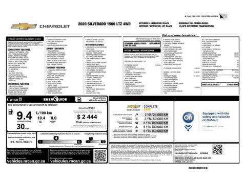 2020 Chevrolet Silverado 1500