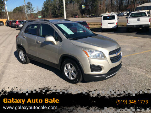 2016 Chevrolet Trax for sale at Galaxy Auto Sale in Fuquay Varina NC