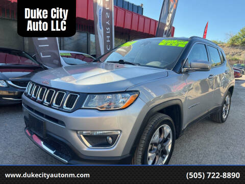 2021 Jeep Compass for sale at Duke City Auto LLC in Gallup NM