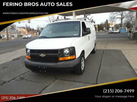 2013 Chevrolet Express for sale at FERINO BROS AUTO SALES in Wrightstown PA