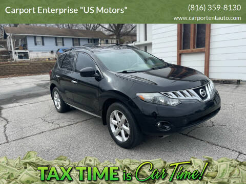 2009 Nissan Murano for sale at Carport Enterprise "US Motors" in Kansas City MO