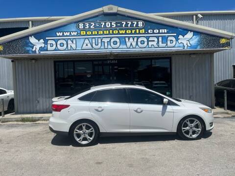 2015 Ford Focus for sale at Don Auto World in Houston TX