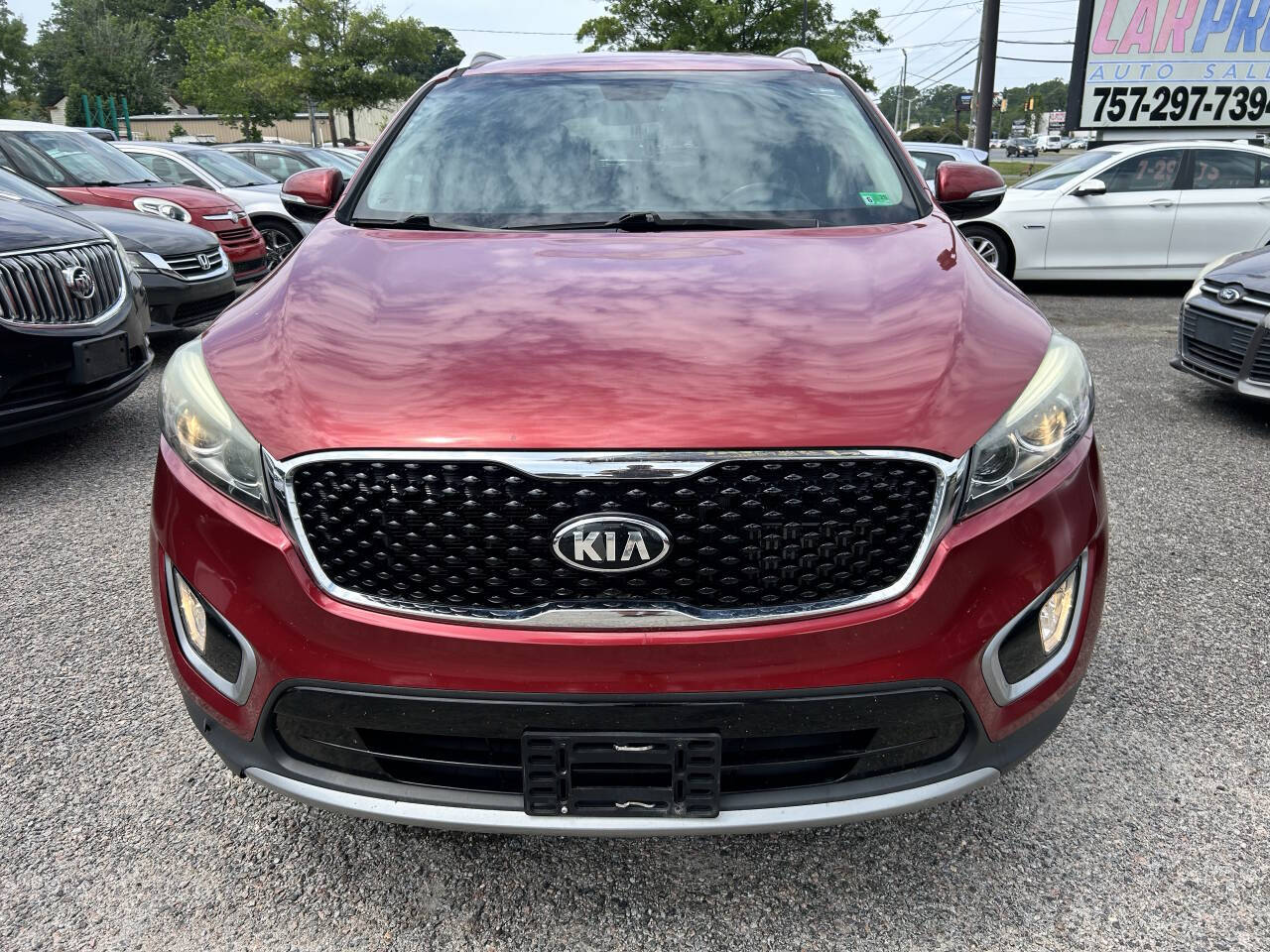 Red 2017 Kia Sorento EX EX 4dr SUV 11