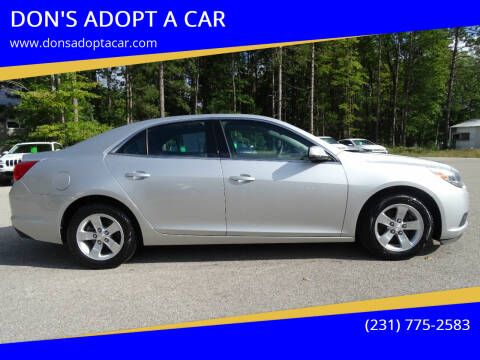 2015 Chevrolet Malibu for sale at DON'S ADOPT A CAR in Cadillac MI