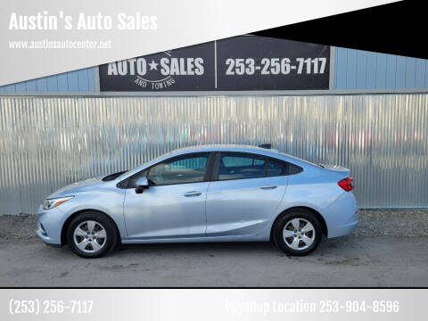 2017 Chevrolet Cruze for sale at Austin's Auto Sales in Edgewood WA