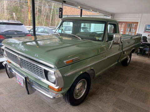 1970 Ford F-100 for sale at Millbrook Auto Sales in Duxbury MA