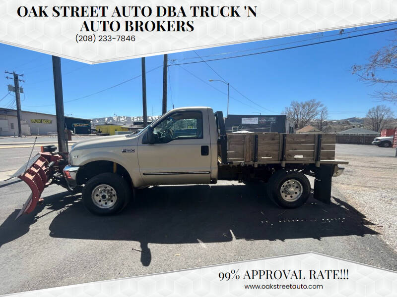 2000 Ford F-250 Super Duty for sale at Oak Street Auto DBA Truck 'N Auto Brokers in Pocatello ID