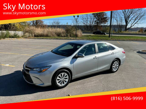 2016 Toyota Camry for sale at Sky Motors in Kansas City MO