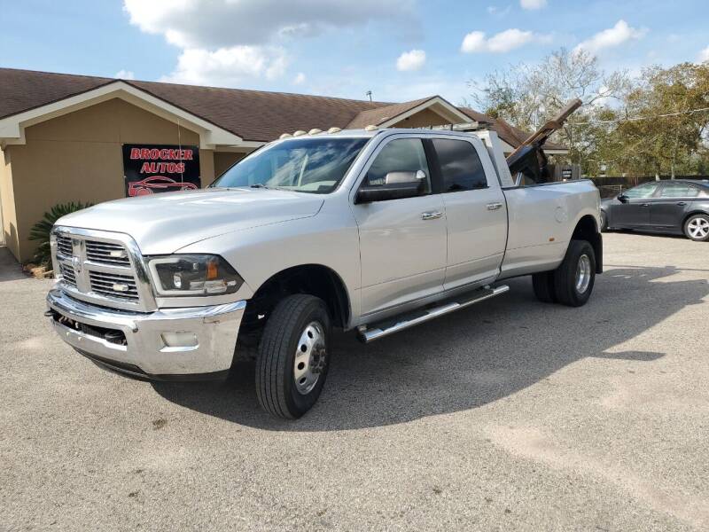 2012 RAM Ram Pickup 3500 for sale at Brocker Autos in Humble TX
