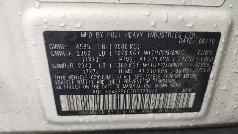 2011 Subaru Outback 2.5i Premium