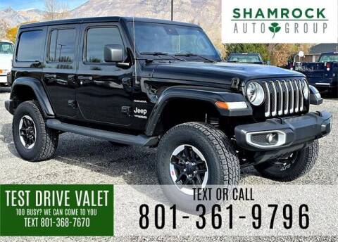 2019 Jeep Wrangler Unlimited for sale at Shamrock Group LLC #1 in Pleasant Grove UT