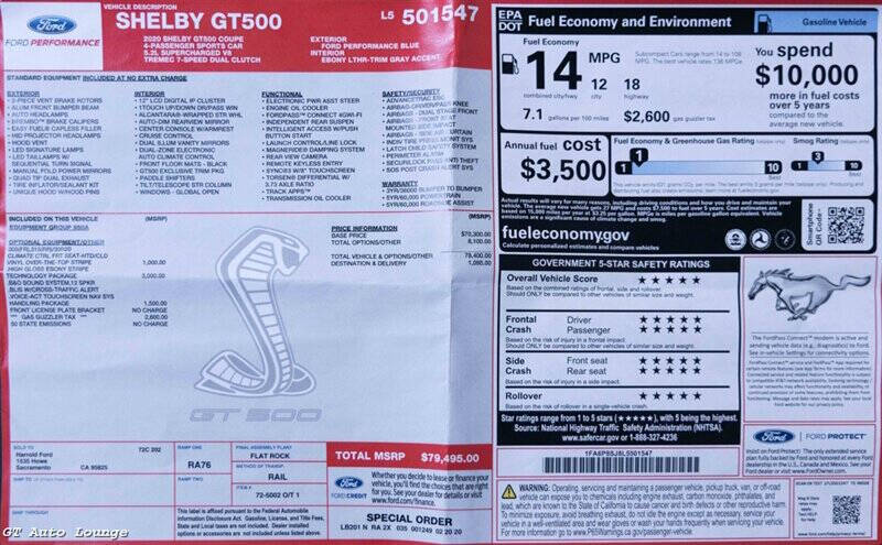 2020 Ford Mustang 68